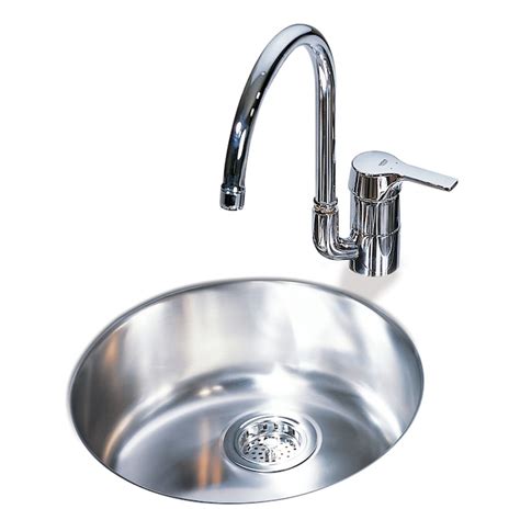 Franke USA Round Stainless Steel Undermount Bar Sink at Lowes.com