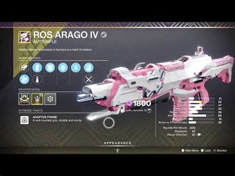 2 Months Latter I Get GODROLL ROS ARAGO IV in Destiny 2 - YouTube