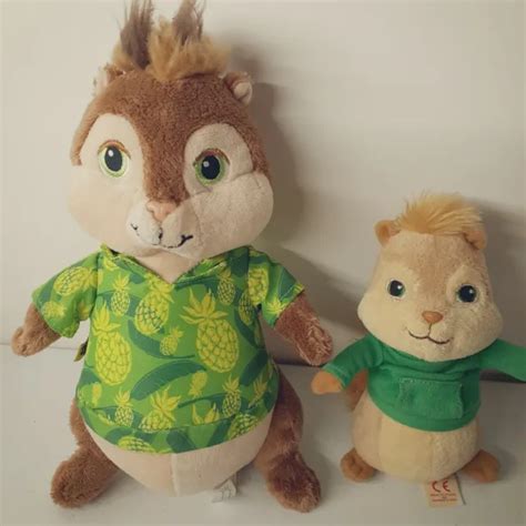 ALVIN AND THE Chipmunks Theodore Chipwrecked Plush & 2009 TY Theodore ...