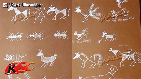 Warli Painting Images at PaintingValley.com | Explore collection of Warli Painting Images