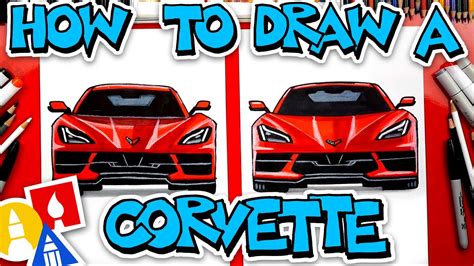 How To Draw A Corvette C8 2020 (Front View) #52