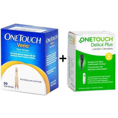 One touch Verio flex Strips delica plus lancets | HealKit