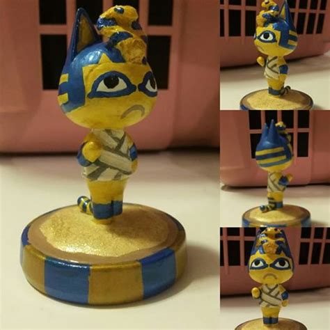 Custom Rover Amiibo - Ankha by vampiricrogue on DeviantArt