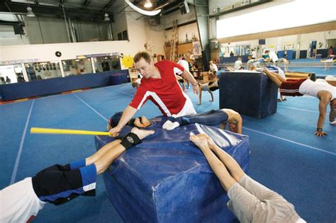 Former Olympian at home coaching gymnastics in Las Vegas - Las Vegas Sun News