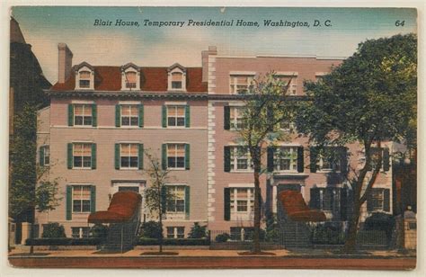 Postcard of Blair House - White House Historical Association