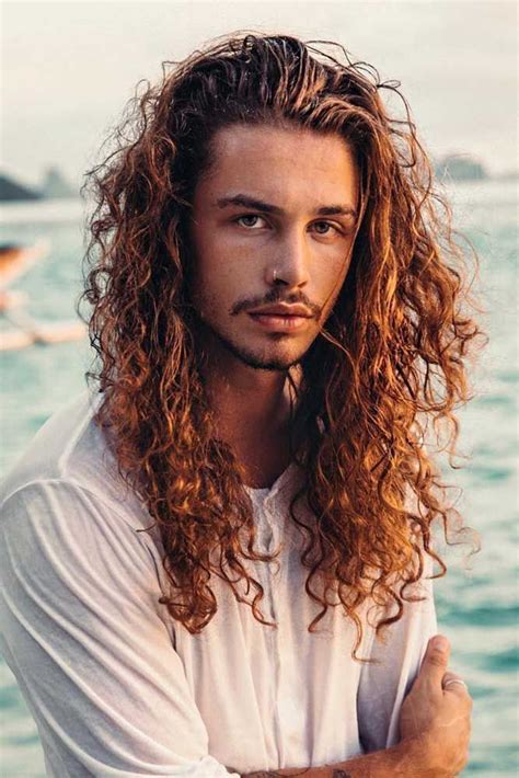 10+ Divine Hairstyles For Men With Long Curly Hair