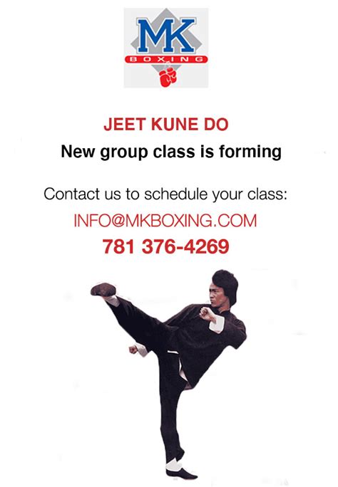 Jeet Kune Do Concepts Classes - MK Boxing Gym | Billerica MA