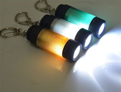 Rechargeable LED Flashlight keychain, Custom Your Flashlight Keychains - Coolwholesales.com