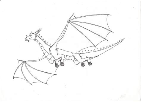 Flying Dragon Lineart | Dragon coloring page, Cute dragon drawing, Dragon artwork