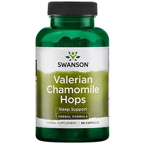 Valerian Chamomile Hops Sleep Complex 60 Caps