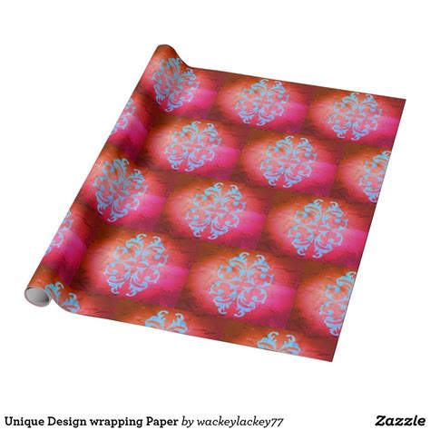 Unique Design wrapping Paper | Zazzle.com | Custom wrapping paper ...