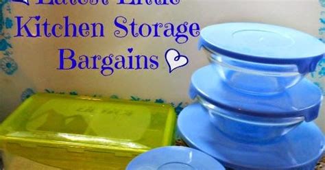 Rosie's Cottage: Latest Little Kitchen Storage Bargains