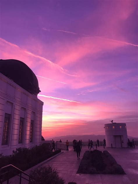 Picture I took of the sunset - Griffith Obvservatory : r/pics