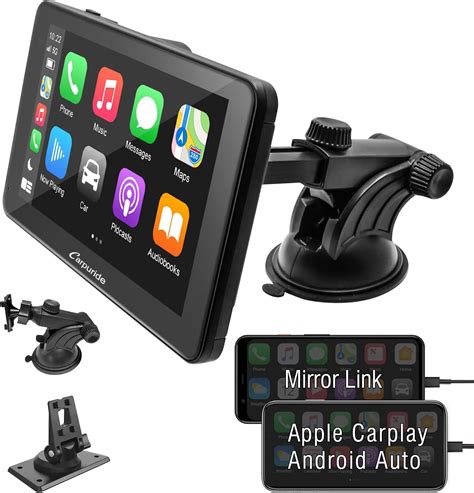 2022 Newest Wireless Apple Carplay & Android Auto, Carpuride 7 Inch Full HD Touch Screen ...