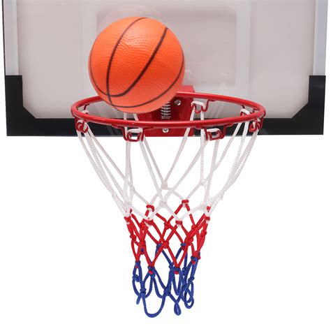 Mini Basketball Set Indoor Net Hoop with Ball Pump Indoor Sporting Game ...