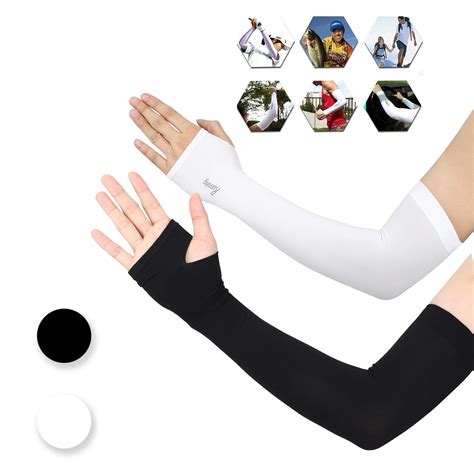 Sports & Outdoors Men 6 Pairs Arm Sleeves for Men & Women Cooling Arm ...