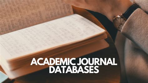 20 Academic Journal Databases [ULTIMATE GUIDE]