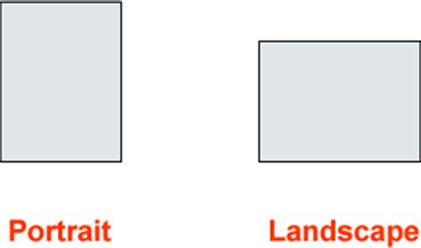 Word 2010 Landscape Orientation