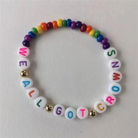 TAYLOR SWIFT THE ERAS Tour Friendship Bracelets: Set of 7 PRIDE; YNTCD; Rainbow $7.13 - PicClick