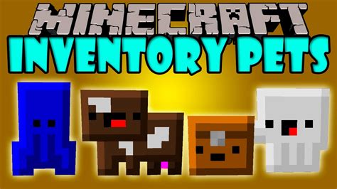 INVENTORY PETS MOD - Mascotas Kawaiis de Inventario! - Minecraft mod 1.7.10 Review ESPAÑOL - YouTube