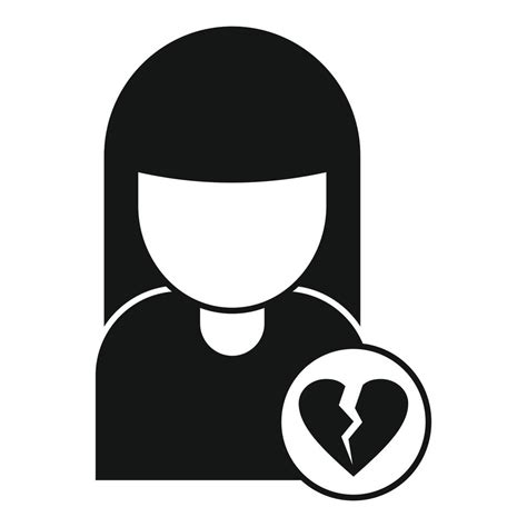 Girl mistake icon simple vector. Social media 15150862 Vector Art at ...