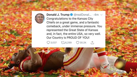 Donald Trump's Super Bowl tweet mistakenly congratulates Kansas | Mashable