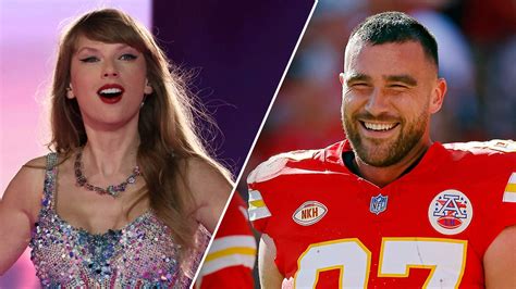 Travis Kelce asked if he's 'in love' with Taylor Swift, addresses ...