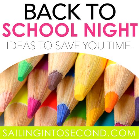 Back to School Night Ideas - Teaching with Aris