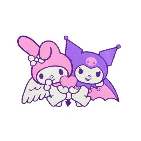 My Melody And Kuromi Stickers Png