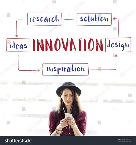 Creative Thinking Creativity Design Process Concept Stock Photo ...