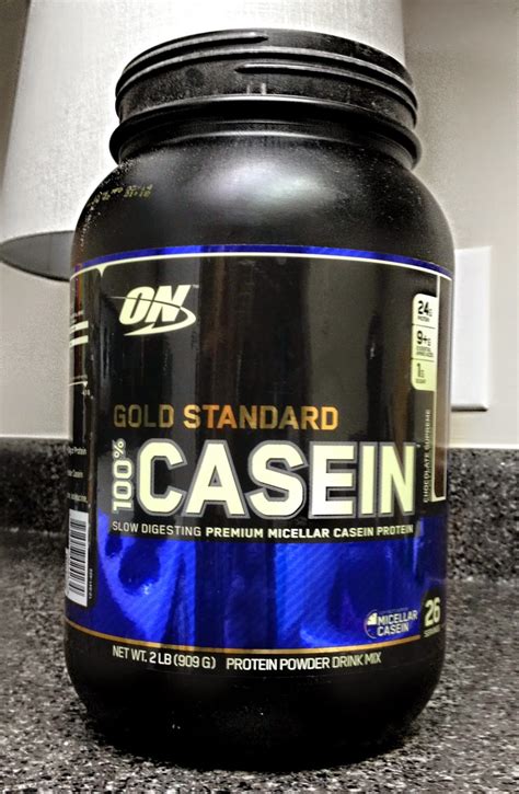 In Shape Out of Mind: Casein Protein Powder