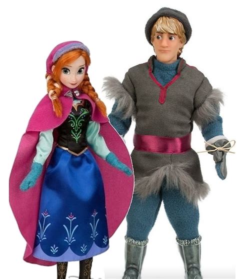 Anna and Kristoff Disney Store dolls - Princess Anna Photo (35224352 ...