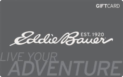 Eddie Bauer Online Gift Card (Electronic Delivery) - Coincards