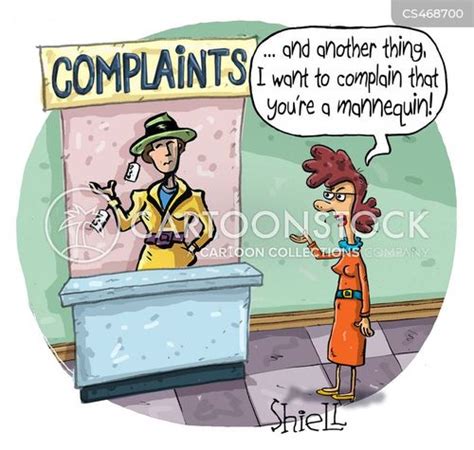 Complaint Departments Cartoons and Comics - funny pictures from CartoonStock