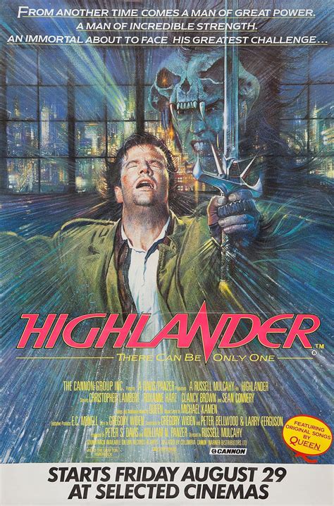 Highlander (1986) Poster #1 - Trailer Addict