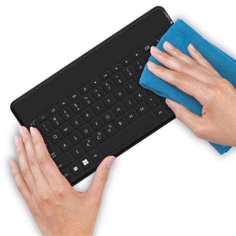 Logitech Keys-to-Go Ultra-Portable Bluetooth Keyboard for Android and Windows, Black (920-007181 ...