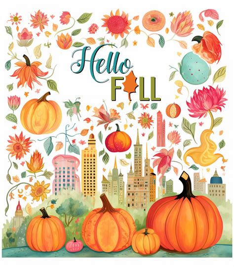 Autumn Fall Pumpkin Art Print Free Stock Photo - Public Domain Pictures