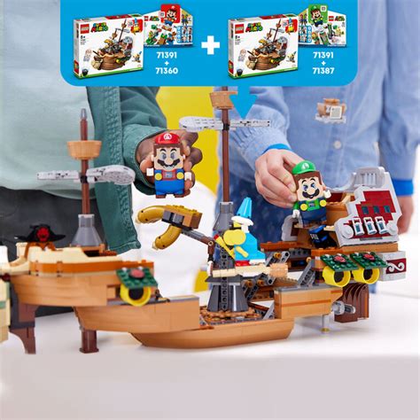 LEGO Super Mario Bowser's Airship Expansion Set 71391 (1152 pieces ...