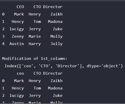 Pandas Column | How does column work in Pandas with examples?