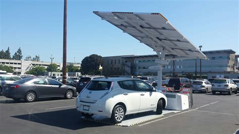 Solar Charging Station Powered Stations For Electric Vehicles Mobile In India Tesla Camping Home ...