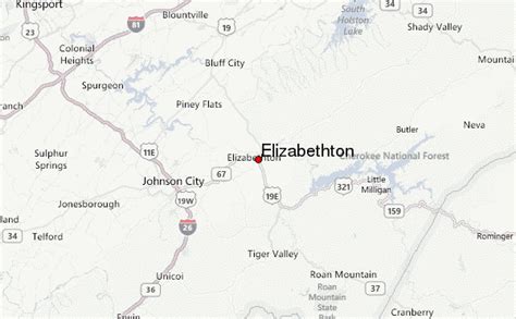 Prévisions météo pour Elizabethton