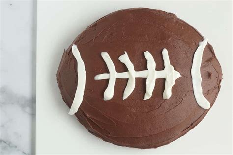 Favorite Football Cake (for Kid Birthdays or a Big Game!)