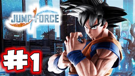 JUMP FORCE Gameplay Walkthrough Part 1 - Prologue (Let's Play) - YouTube