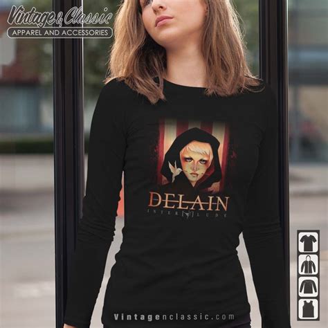 Delain Interlude Album Cover Art Shirt - Vintagenclassic Tee