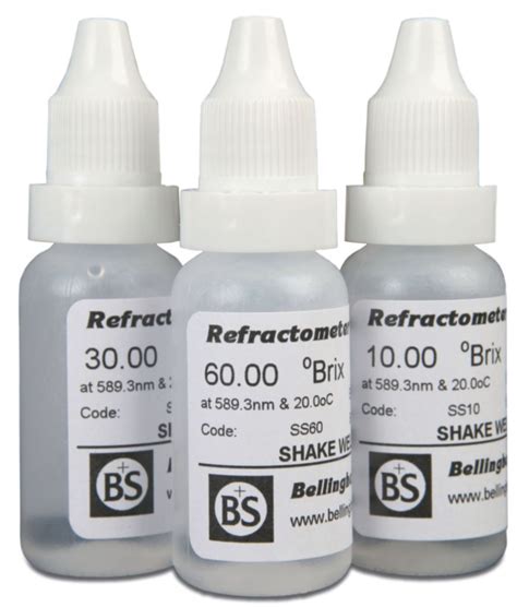 Sucrose Solutions for Refractometer Calibration