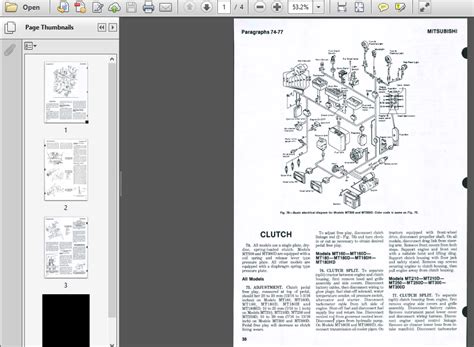 Mitsubishi Tractors Master Workshop Repair Service Manual - PDF Download - HeyDownloads - Manual ...