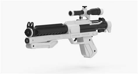 3d stormtrooper blaster model