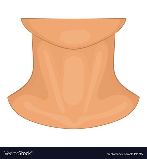 Neck icon. Cartoon illustration of neck vector icon for web design. Download a Free Preview ...