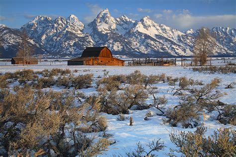 Spring Thaw Mormon Row | Mormon Row - Grand Teton National Park ...