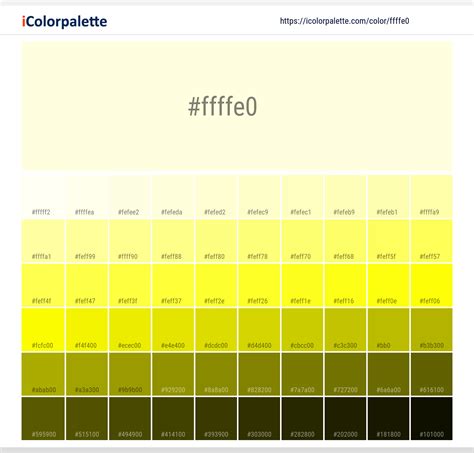 Light Yellow information | Hsl | Rgb | Pantone